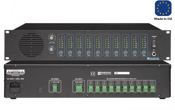 RMU-10 Monitor-Kontrollfeld